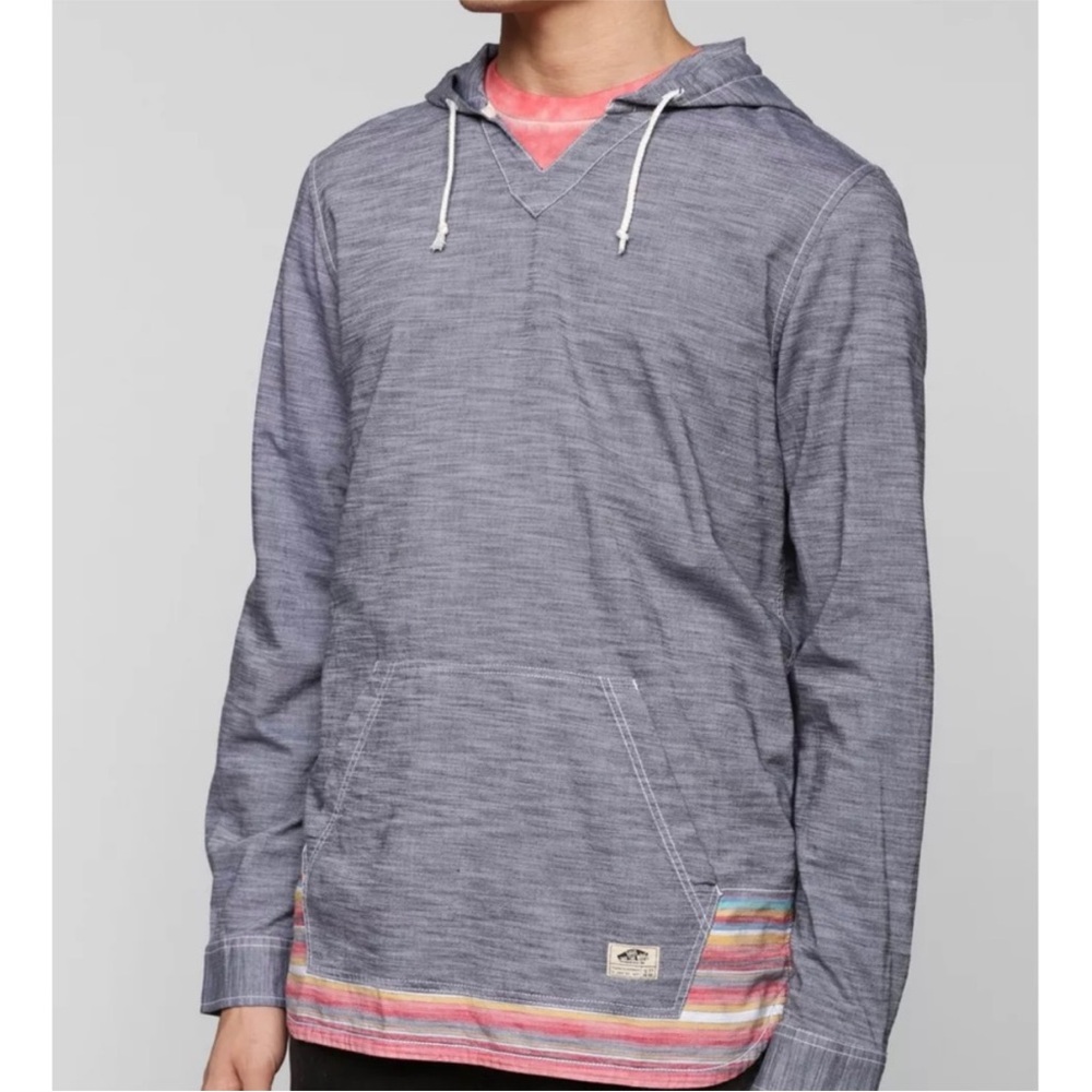 VANS chambray hooded pullover